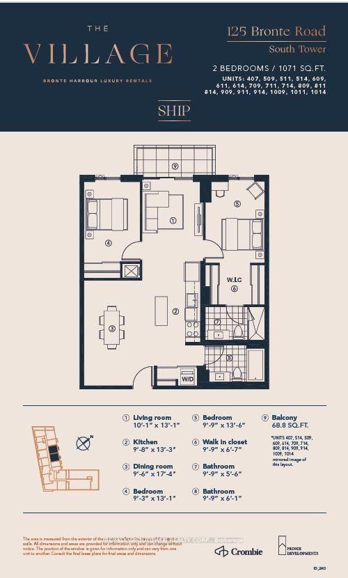 Unit A0410 - 125 Bronte Road, Oakville 3